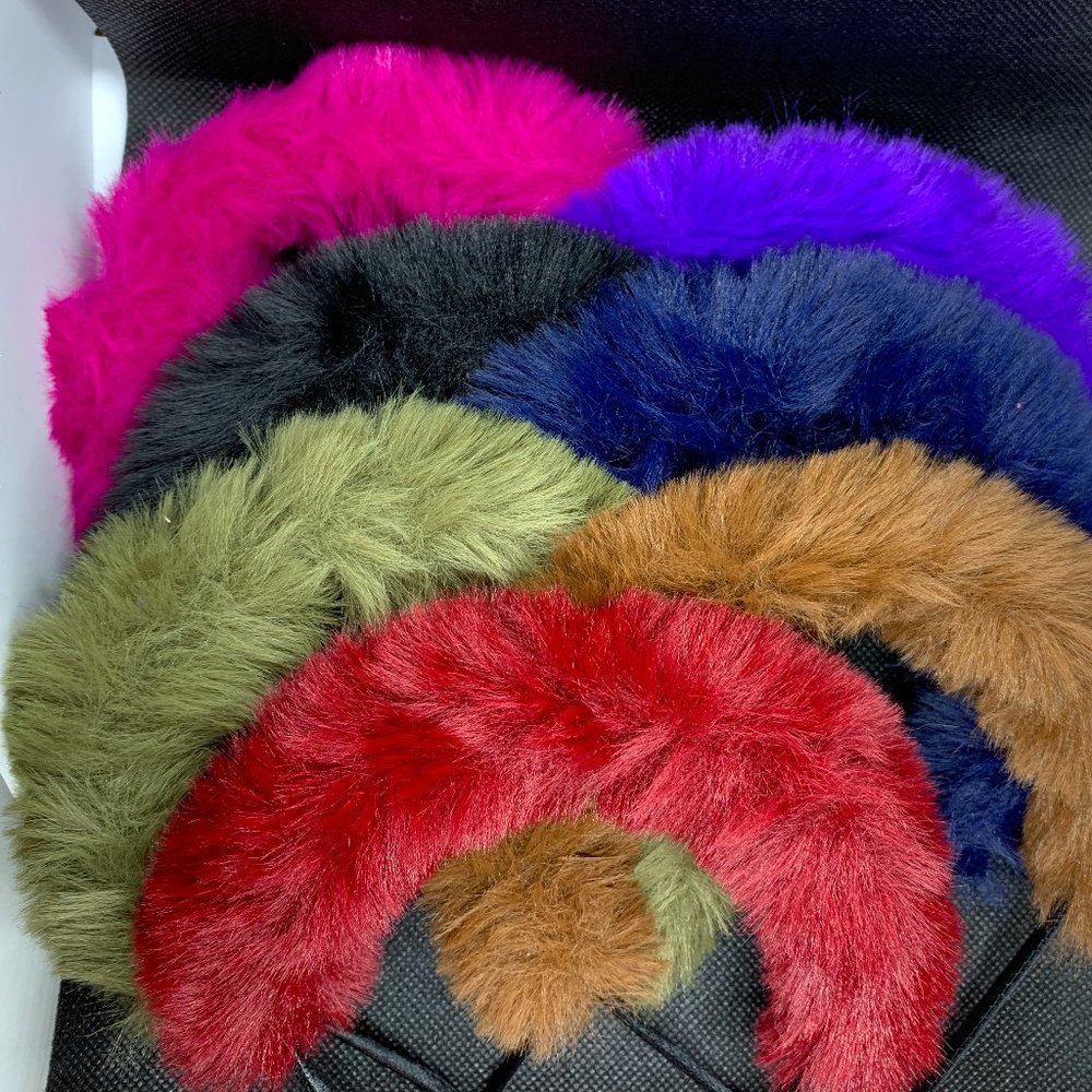 Faux fur headband